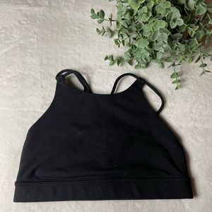 BLACK LULU SPORTS BRA